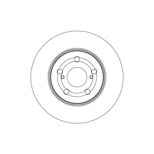 Tarcza Ham. Toyota P. Yaris 1,0-1,5 20- - TRW (DF4630)