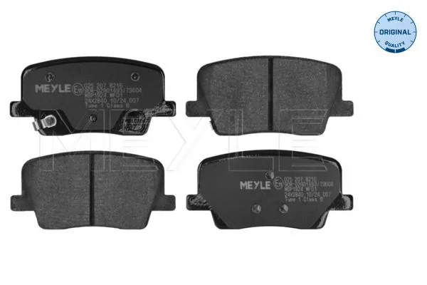 Klocki Ham. Ssangyong T. Rexton 2,0/2,2 Xdi 17- - MEYLE (0252078216)