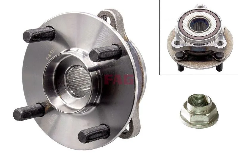 Łożysko Koła Mazda P. 2 1,5 14- - Schaeffler FAG (713628040)