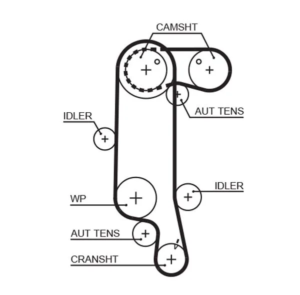 Fogasszíj - GATES (GAT5565XS)