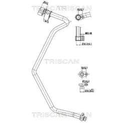 Przewód Klimatyzacji Nissan, Opel, Renault - TRISCAN (901010050)