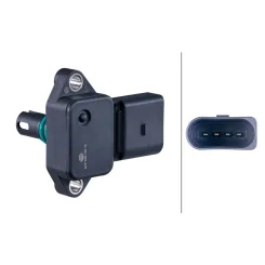 Érzékelő, Szívócső Nyomás - HELLA (6PP358152-161)