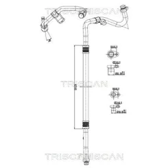 Przewód Klimatyzacji Nissan, Renault - TRISCAN (901010030)