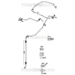 Przewód Klimatyzacji Opel, Renault, Fiat - TRISCAN (901010021)