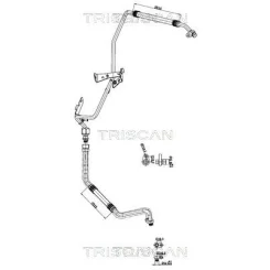 Przewód Klimatyzacji Nissan, Opel, Renault - TRISCAN (901010038)