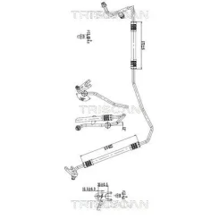 Przewód Klimatyzacji Mercedes-Benz - TRISCAN (901023012)