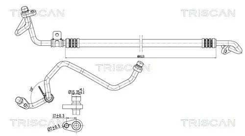 Przewód Klimatyzacji Renault - TRISCAN (901025033)