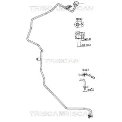 Przewód Klimatyzacji Dacia - TRISCAN (901025049)
