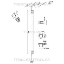 Przewód Klimatyzacji Psa - TRISCAN (901028110)