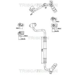 Przewód Klimatyzacji Vw - TRISCAN (901029100)