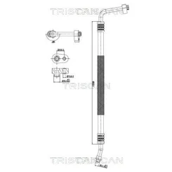 Przewód Klimatyzacji Fiat - TRISCAN (901015017)