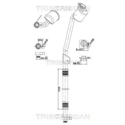 Przewód Klimatyzacji Mercedes-Benz - TRISCAN (901023030)