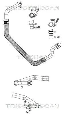 Przewód Klimatyzacji Renault - TRISCAN (901025031)