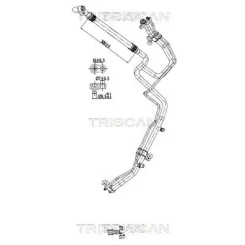 Przewód Klimatyzacji Tesla - TRISCAN (901081015)