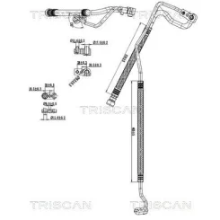 Przewód Klimatyzacji Fiat - TRISCAN (901015021)