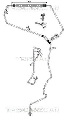 Przewód Klimatyzacji Renault - TRISCAN (901025030)