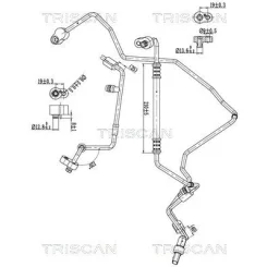 Przewód Klimatyzacji Vw, Audi, Skoda - TRISCAN (901029082)