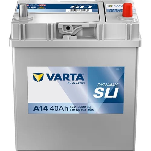 Akumulator 12V 40Ah/330A L-  187X127X227 Dynamic Sli - VARTA (540126033K262)