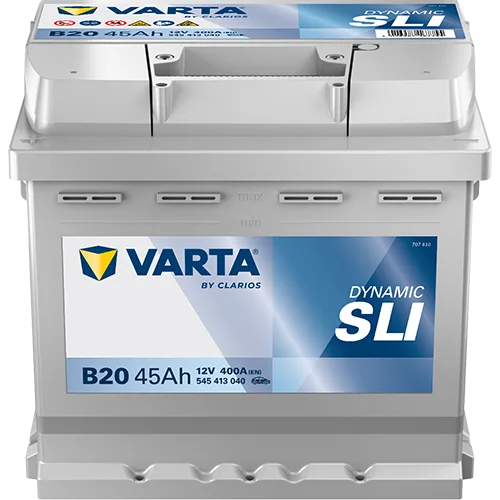 Akumulator 12V 45Ah/400A L+  207X175X190 Dynamic Sli - VARTA (545413040K262)