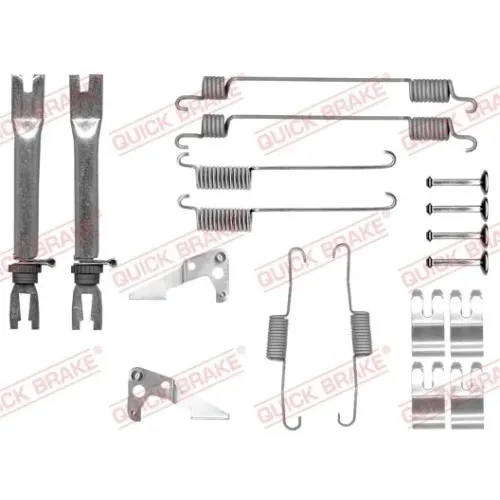 Tartozékkészlet, Fékpofa - QUICK BRAKE (QB105-0030S-02)