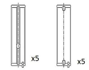 Panewki Gł. Vw Polo 1.9Sdi Std - FAI AutoParts (BM1031-STD)