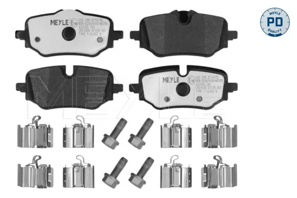 Klocki Ham. Bmw T. 2/X1/X2 1,5-2,0 21- - MEYLE (0252668719/PD)