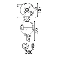 Zbiornik Wyrównawczy Bmw 5 (G30, F90) - MAHLE (CRT347000S)