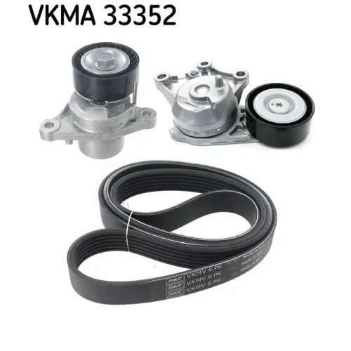 Zestaw Paska Wielorowk. Citroen 1,6 Bluehdi - SKF (VKMA33352)