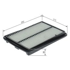 Filtr Powietrza Renault Koleos Ii 04.16- - BOSCH (F026400798)
