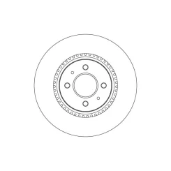 Tarcza Ham. Kia P. Stonic 1,0-1,4/1,6 Crdi 17- - TRW (DF6025)