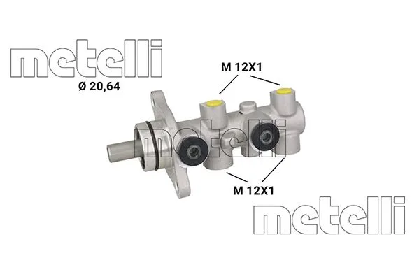 Pompa Ham. Kia Picanto 1,0-1,1 04-11 - METELLI (05-1226MET)