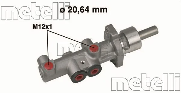 Pompa Ham. Vw Polo 01- 20,64 - METELLI (05-0404MET)