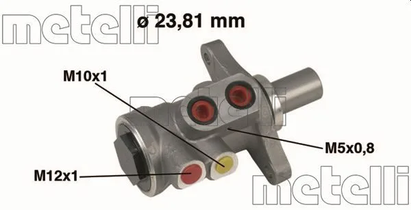 Pompa Ham. Fiat Fiesta/Fusion - METELLI (05-0448MET)