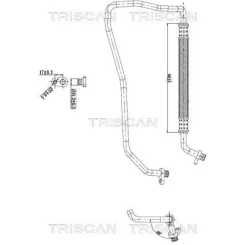 Przewód Klimatyzacji C3 Aircross 1.2 17- - TRISCAN (901028014)
