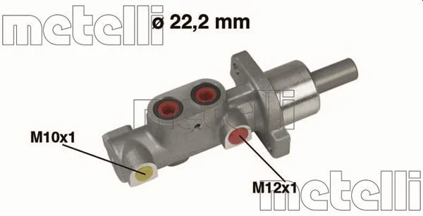 Pompa Ham. Peugeot 206/306/Xsara Z Abs Ate - METELLI (05-0297MET)