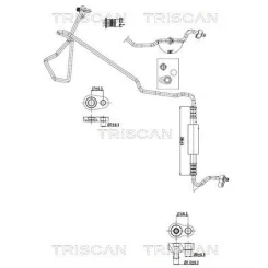 Przewód Klimatyzacji Ford Fiesta Vi 08-18 - TRISCAN (901016065)