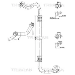 Przewód Klimatyzacji Citroen Berlingo 18- - TRISCAN (901028070)