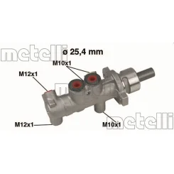 Pompa Ham. Renault. Master 98- Bez Abs - METELLI (05-0415MET)