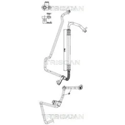 Przewód Klimatyzacji Citroen C3 Ii 09-16 - TRISCAN (901028071)