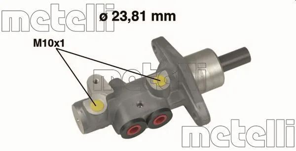 Pompa Ham. Vw Golf3/4/Passat/Vento 23,81Mm - METELLI (05-0490MET)