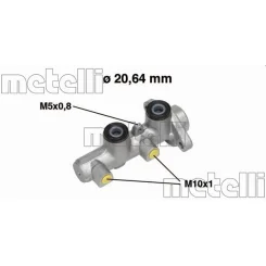 Pompa Ham. Daewoo Matiz 0.8-1.0 98- - METELLI (05-0514MET)