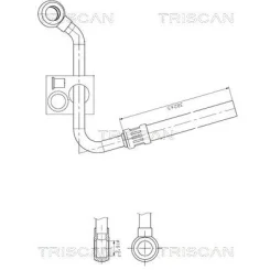 Przewód Wspomagania Bmw 3 (E30) (09/82-06/94) - TRISCAN (851611025)