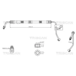 Przewód Wspomagania Bmw 3 (E36) 90-03 - TRISCAN (851611033)