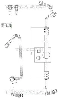 Przewód Wspomagania Volvo 940/940 Ii 90-98 - TRISCAN (851627003)