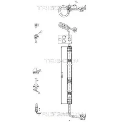 Przewód Wspomagania Audi A4 B6 1,6-2,0 00- - TRISCAN (851629039)
