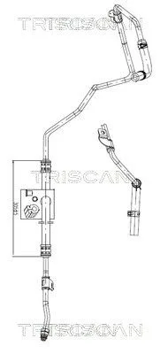 Przewód Wspomagania Hyundai Getz 02-05 - TRISCAN (851643003)