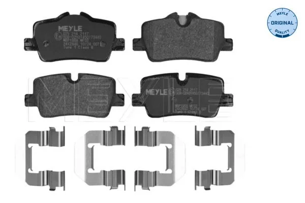Klocki Ham. Bmw T. 2/3/4 1,6-2,0 18- - MEYLE (0252142117)