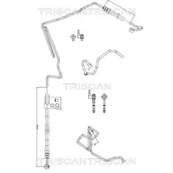 Przewód Wspomagania Vw Bora/Octavia 1,6/1,9Sdi - TRISCAN (851629006)