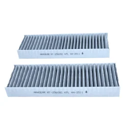 Filtr Kabiny Citroen C4 Iii, Opel Corsa F, Mokka, Peugeot 2008 Ii 07.19-> Kpl 2Szt Silver Carbon Z Jonami Srebra I Węglem Aktywnym - MAXGEAR (KF-2560SC KPL)