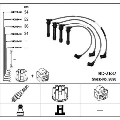 Gyújtókábel Készlet - NGK (RC-ZE37)
